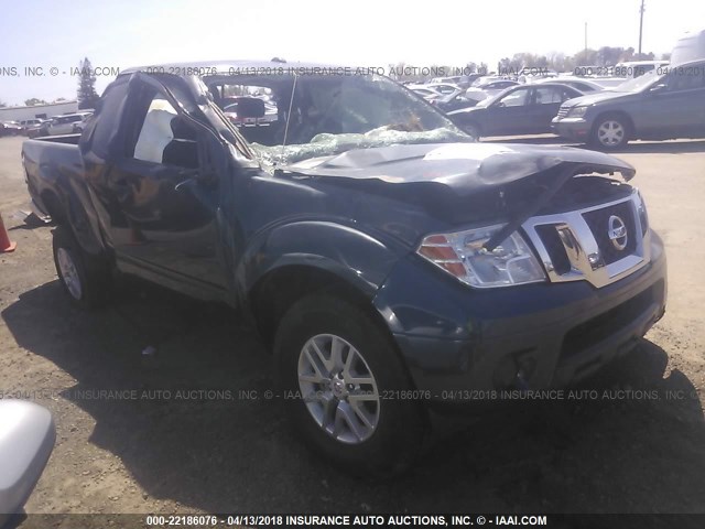 1N6BD0CT2GN728397 - 2016 NISSAN FRONTIER S/SV Dark Blue photo 1