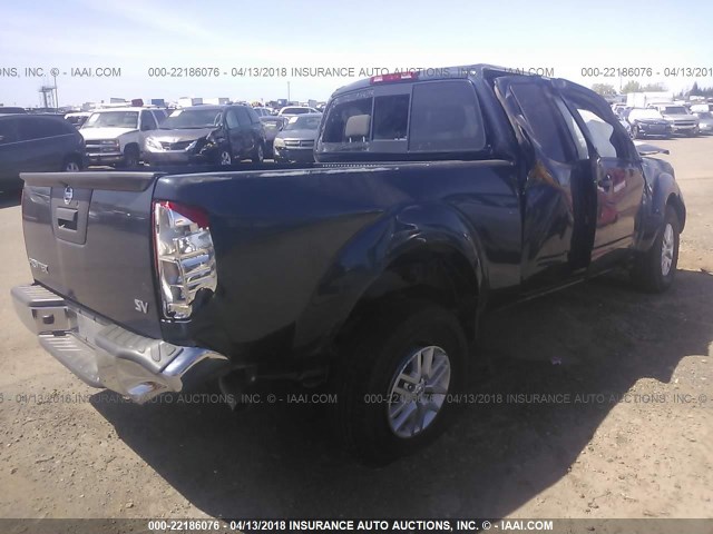 1N6BD0CT2GN728397 - 2016 NISSAN FRONTIER S/SV Dark Blue photo 4