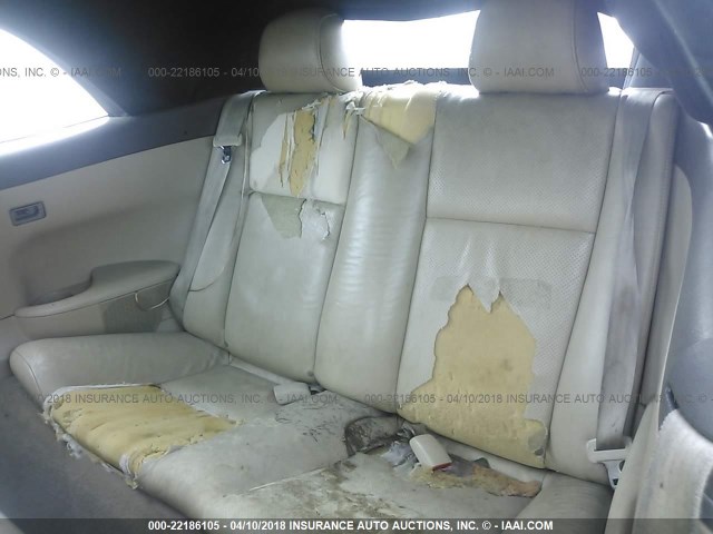 4T1FA38P76U073986 - 2006 TOYOTA CAMRY SOLARA SE/SLE წითელი ფოტო 8