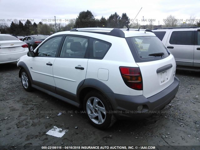 5Y2SL67867Z420740 - 2007 PONTIAC VIBE WHITE photo 3