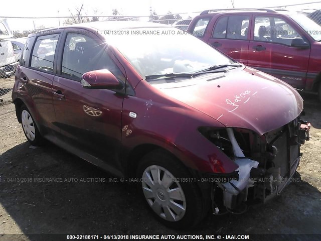 JTKKT604060163397 - 2006 TOYOTA SCION XA RED photo 1