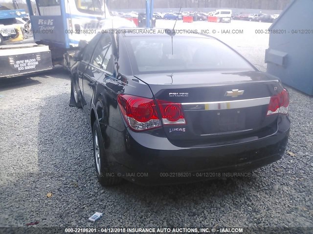 1G1PC5SB3F7277428 - 2015 CHEVROLET CRUZE LT BLACK photo 3