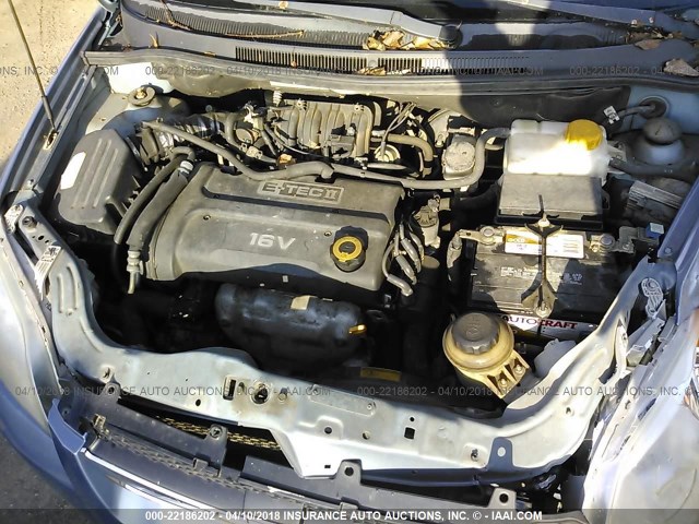 KL1TD56677B051334 - 2007 CHEVROLET AVEO LS 蓝色 照片 10