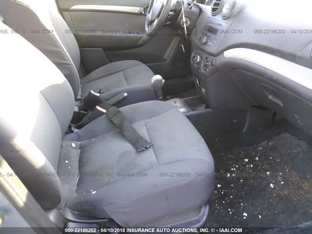 KL1TD56677B051334 - 2007 CHEVROLET AVEO LS 蓝色 照片 5