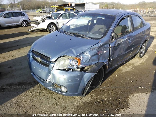 KL1TD56677B051334 - 2007 CHEVROLET AVEO LS 蓝色 照片 6