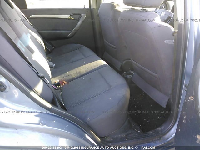 KL1TD56677B051334 - 2007 CHEVROLET AVEO LS 蓝色 照片 8