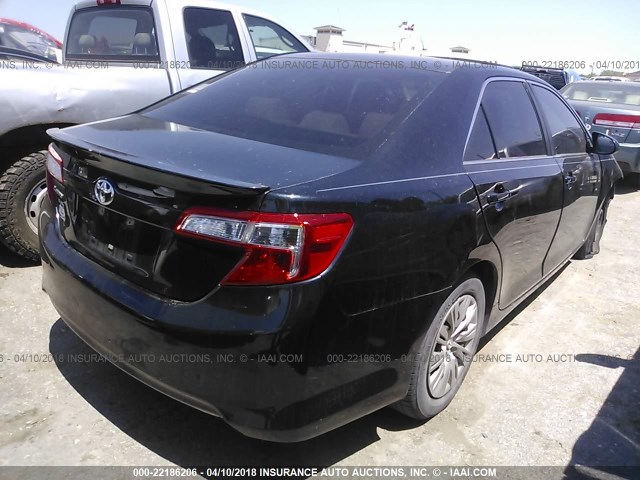 4T4BF1FK6CR214575 - 2012 TOYOTA CAMRY SE/LE/XLE 深蓝色 照片 4