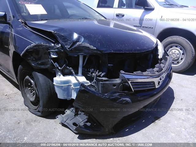 4T4BF1FK6CR214575 - 2012 TOYOTA CAMRY SE/LE/XLE 深蓝色 照片 6