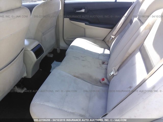 4T4BF1FK6CR214575 - 2012 TOYOTA CAMRY SE/LE/XLE 深蓝色 照片 8