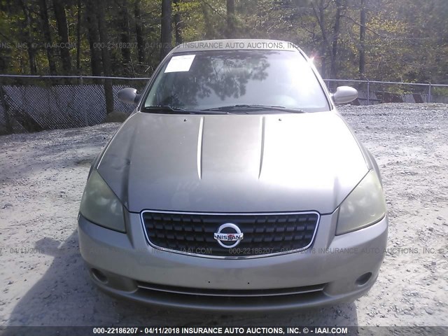 1N4AL11DX6C117035 - 2006 NISSAN ALTIMA S/SL TAN photo 6