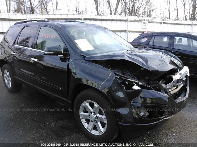 5GZEV23738J275328 - 2008 SATURN OUTLOOK XR შავი ფოტო 1