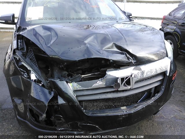 5GZEV23738J275328 - 2008 SATURN OUTLOOK XR შავი ფოტო 6