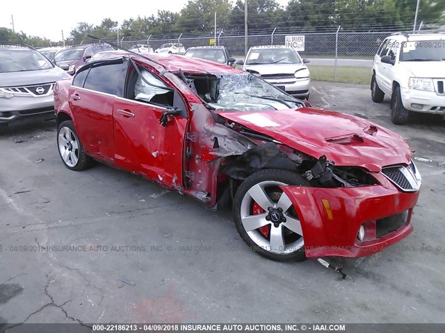 6G2EC57Y68L988862 - 2008 PONTIAC G8 GT RED photo 1