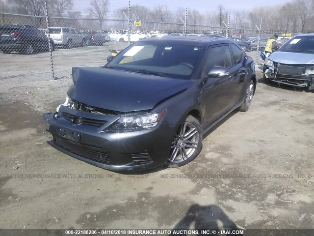 JTKJF5C74C3044068 - 2012 TOYOTA SCION TC 灰色 照片 2