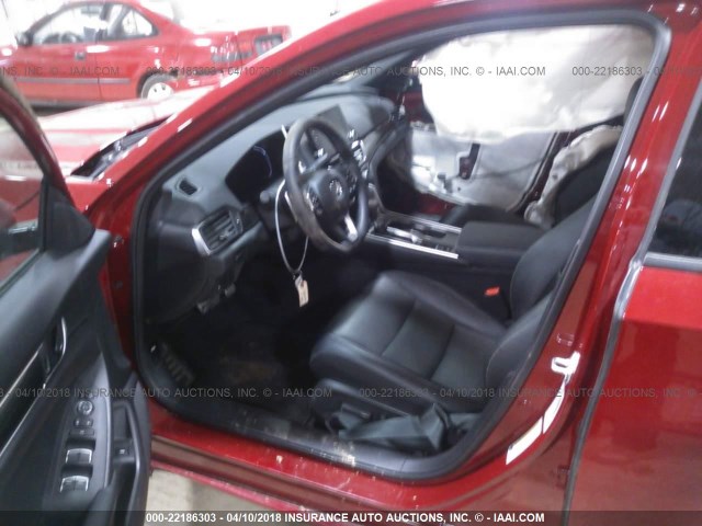 1HGCV1F32JA044973 - 2018 HONDA ACCORD SPORT 红色 照片 5