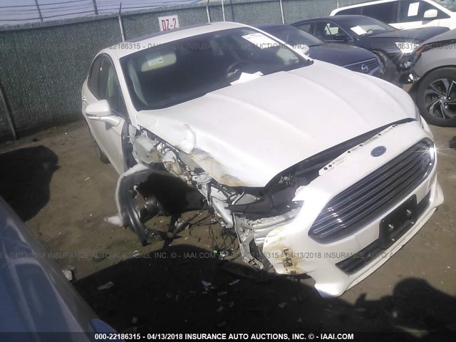 3FA6P0K96GR221135 - 2016 FORD FUSION TITANIUM WHITE photo 1