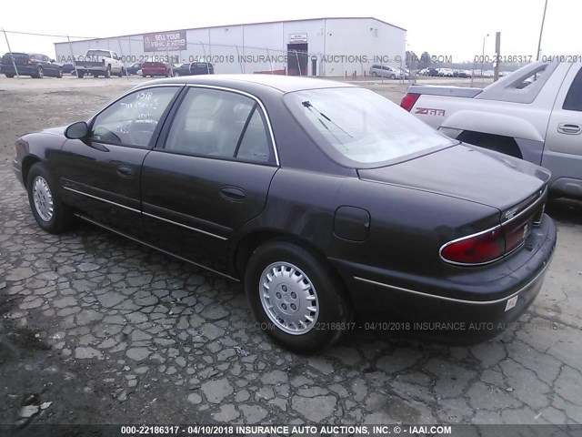 2G4WY55J411158974 - 2001 BUICK CENTURY LIMITED BLACK photo 3