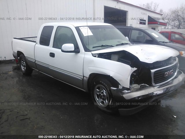 2GTEC19V4X1530844 - 1999 GMC NEW SIERRA C1500 WHITE photo 1