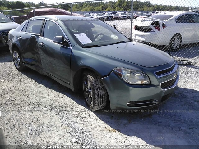 1G1ZG57B89F118369 - 2009 CHEVROLET MALIBU LS GREEN photo 1