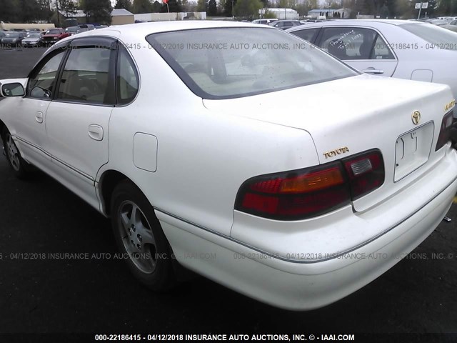 4T1BF18BXWU212873 - 1998 TOYOTA AVALON XL/XLS WHITE photo 3