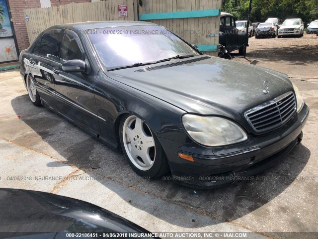 WDBNG70J02A229440 - 2002 MERCEDES-BENZ S 430 GRAY photo 1