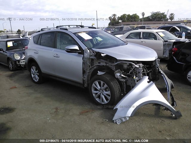 2T3DFREV0EW129108 - 2014 TOYOTA RAV4 LIMITED SILVER photo 1