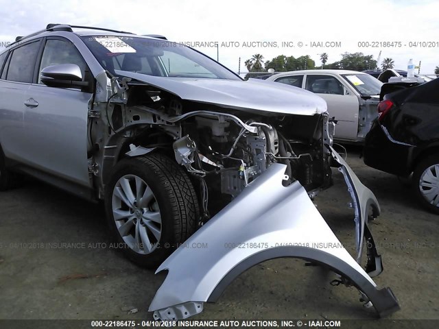 2T3DFREV0EW129108 - 2014 TOYOTA RAV4 LIMITED SILVER photo 6