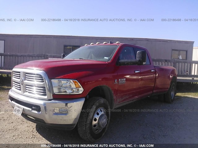 3C63RRHL0FG621093 - 2015 RAM 3500 4X4 CREWCAB SLT Unknown photo 2