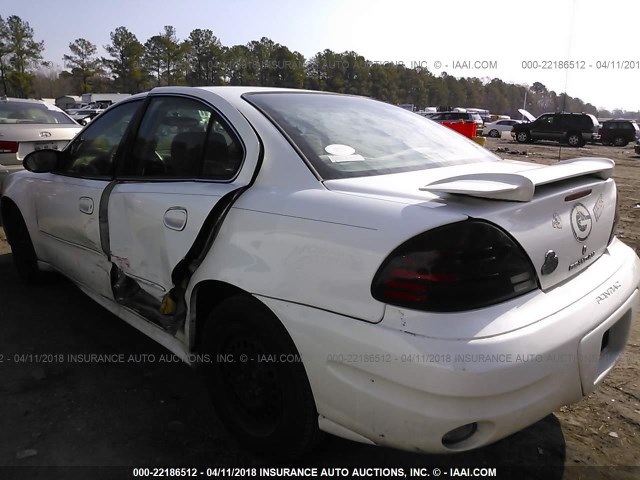 1G2NE52E05M243132 - 2005 PONTIAC GRAND AM SE WHITE photo 6