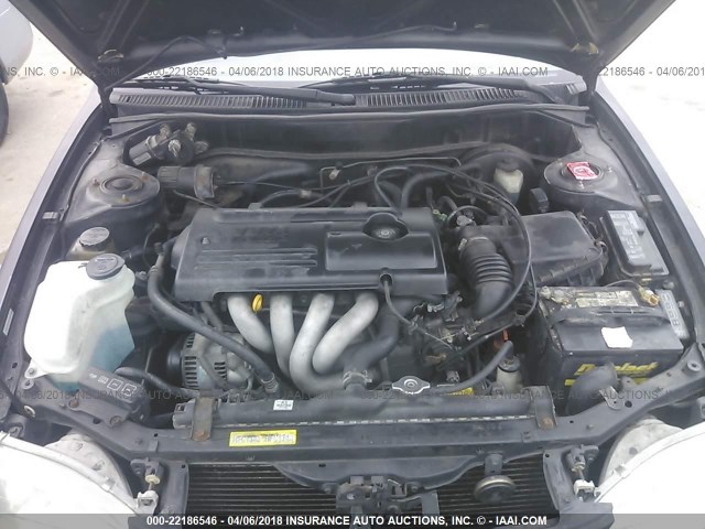 1NXBR12E1YZ406608 - 2000 TOYOTA COROLLA VE/CE/LE 黑色 照片 10
