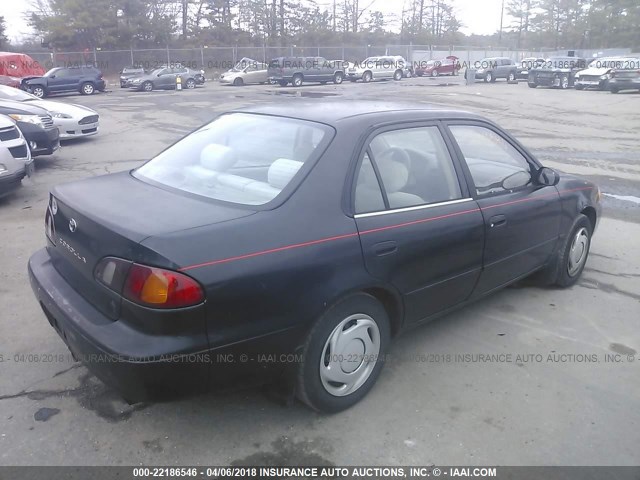 1NXBR12E1YZ406608 - 2000 TOYOTA COROLLA VE/CE/LE 黑色 照片 4