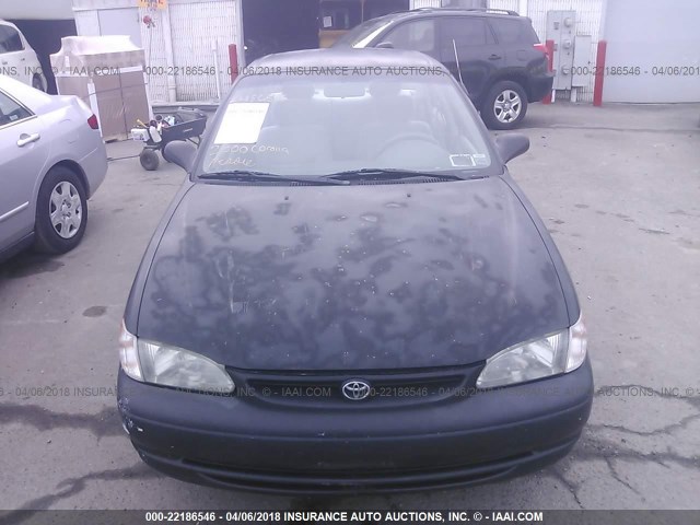 1NXBR12E1YZ406608 - 2000 TOYOTA COROLLA VE/CE/LE 黑色 照片 6