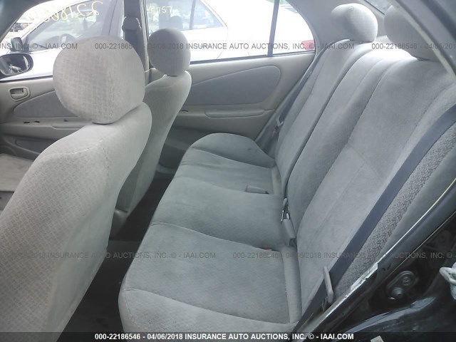 1NXBR12E1YZ406608 - 2000 TOYOTA COROLLA VE/CE/LE 黑色 照片 8