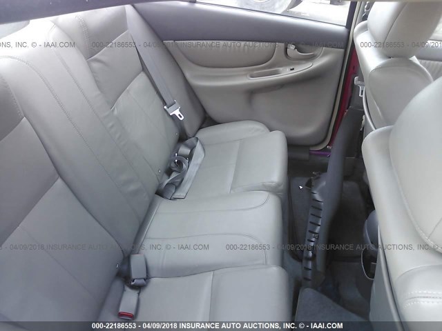 1G3NF52E51C188945 - 2001 OLDSMOBILE ALERO GLS 红色 照片 8