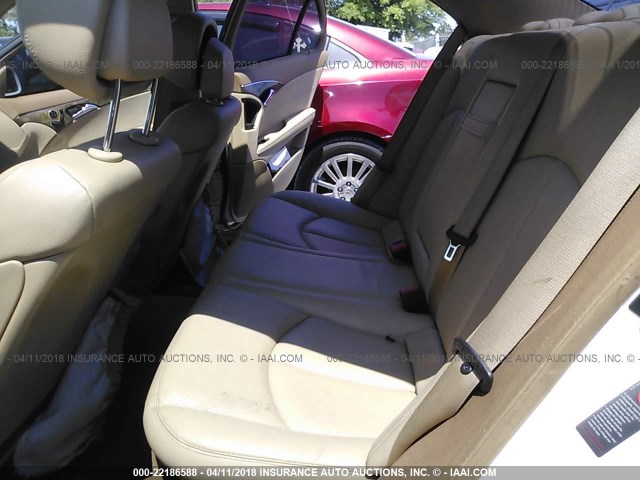 WDBUF87X18B237676 - 2008 MERCEDES-BENZ E 350 4MATIC WHITE photo 8