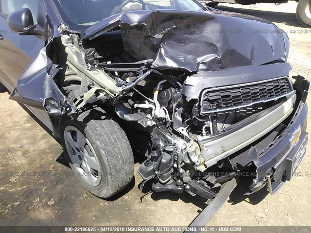 1G1JB6SH1G4171954 - 2016 CHEVROLET SONIC LS 灰色 照片 6