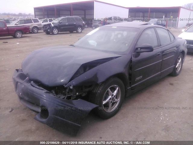 1G2WR521X3F117111 - 2003 PONTIAC GRAND PRIX GTP BLACK photo 2