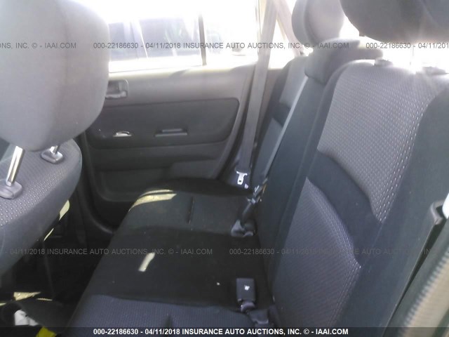 JTLKT334864105567 - 2006 TOYOTA SCION XB შავი ფოტო 8