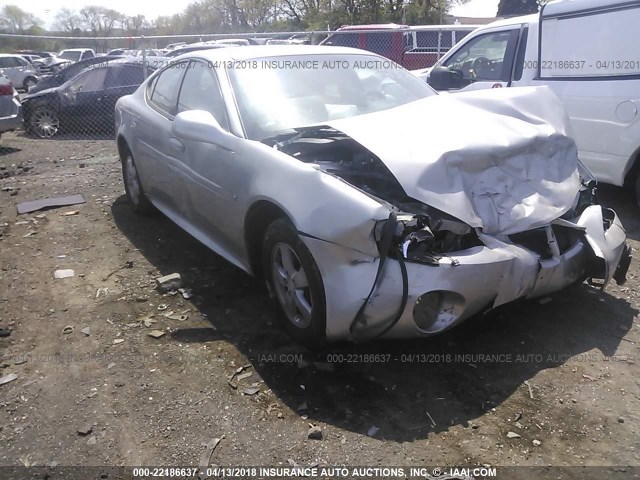 2G2WP552271216089 - 2007 PONTIAC GRAND PRIX SILVER photo 1