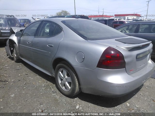 2G2WP552271216089 - 2007 PONTIAC GRAND PRIX SILVER photo 3