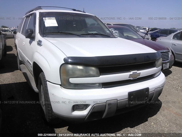 1GNET16S446103184 - 2004 CHEVROLET TRAILBLAZER EXT LS/EXT LT WHITE photo 1