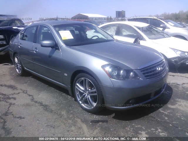 JNKBY01E17M400632 - 2007 INFINITI M45 SPORT GRAY photo 1