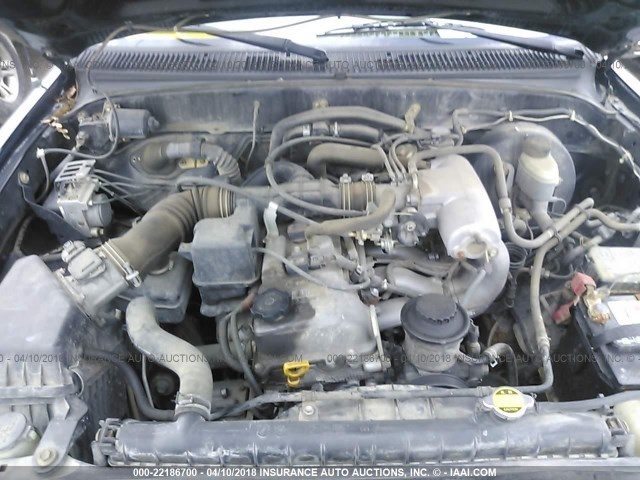 5TESM92N94Z382884 - 2004 TOYOTA TACOMA XTRACAB PRERUNNER შავი ფოტო 10