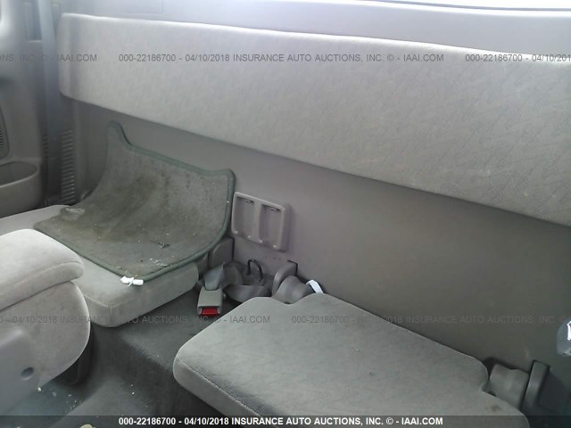 5TESM92N94Z382884 - 2004 TOYOTA TACOMA XTRACAB PRERUNNER შავი ფოტო 8