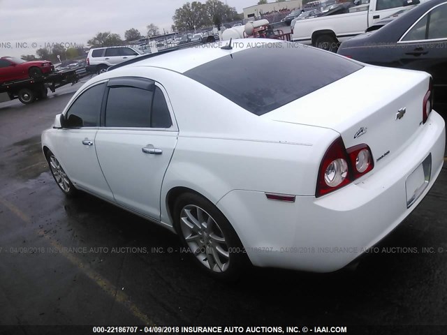 1G1ZK577094181973 - 2009 CHEVROLET MALIBU LTZ 白色 照片 3