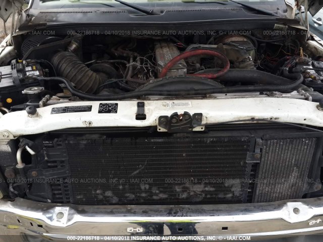 1B7KF23C8TJ196504 - 1996 DODGE RAM 2500 TEAL photo 10