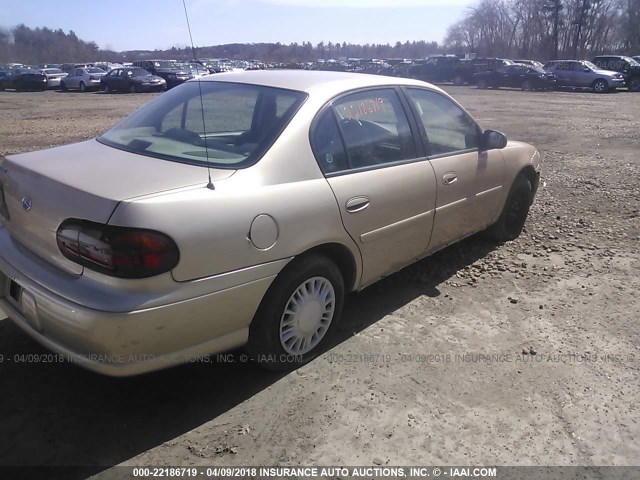 1G1ND52F64M654386 - 2004 CHEVROLET CLASSIC GOLD photo 4