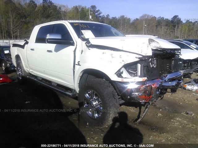 3C6UR5NL9GG244587 - 2016 RAM 2500 LARAMIE WHITE photo 1