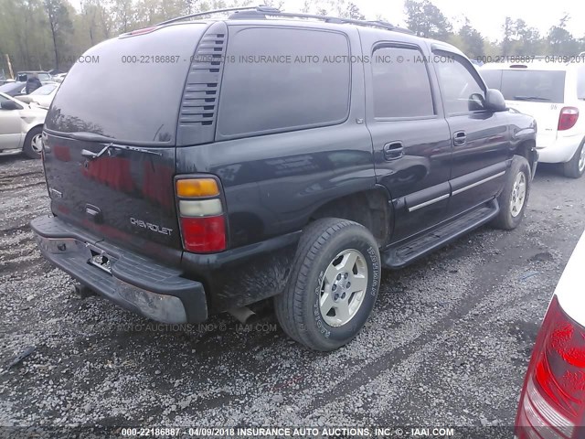 1GNEC13Z14J144953 - 2004 CHEVROLET TAHOE C1500 GRAY photo 4