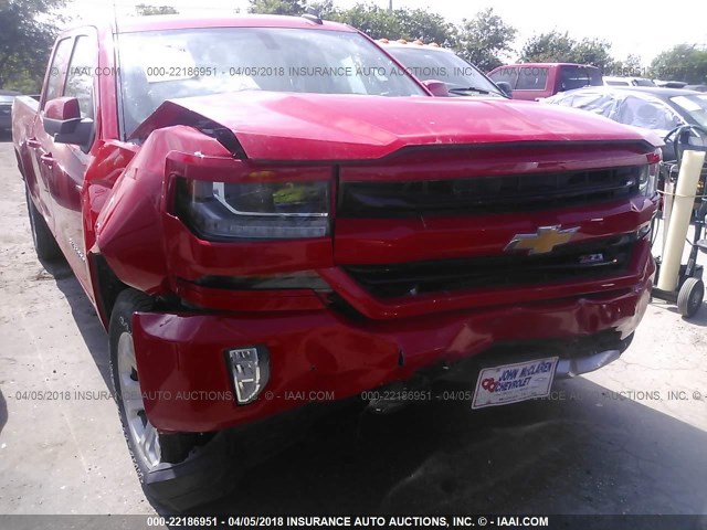 1GCVKREC0GZ418751 - 2016 CHEVROLET SILVERADO K1500 LT RED photo 6